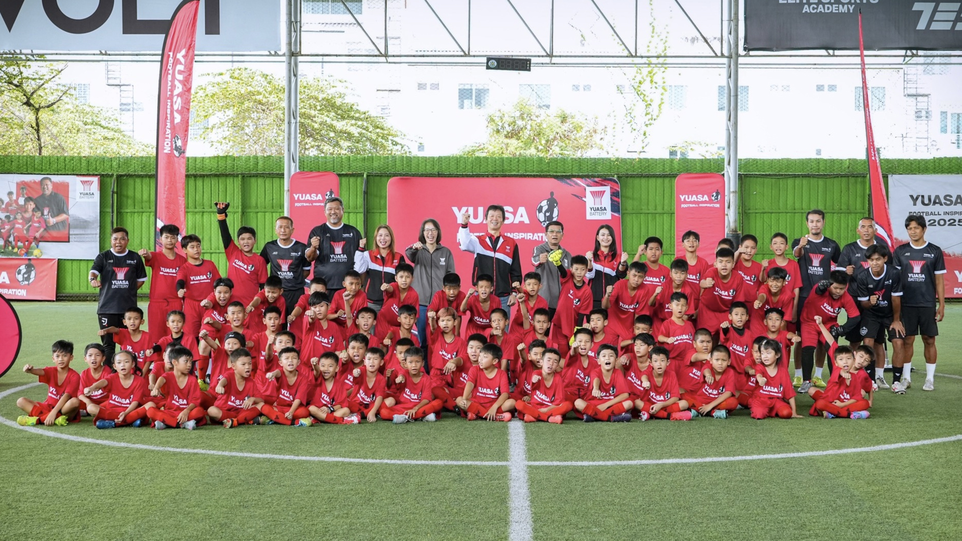 YUASA Battery organizes the "YUASA FOOTBALL INSPIRATION 2025" project at the 2nd field in Bangkok.
