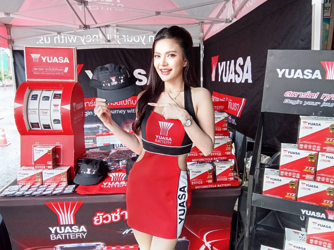 YUASA ลุยตลาดแบตเตอรี่รถจักรยานยนต์ จัดกิจกรรม YUASA ONTOUR สร้างสีสันหน้าร้านที่เชียงรายและบุรีรัมย์