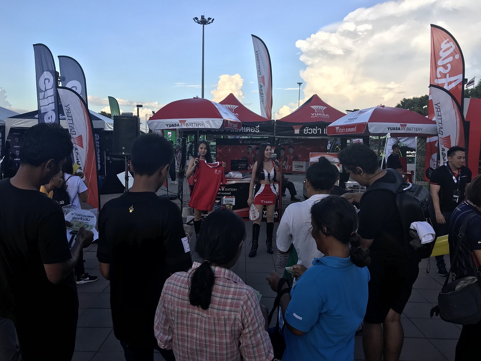 Yuasa Battery and Thai national team, we will fight together !!